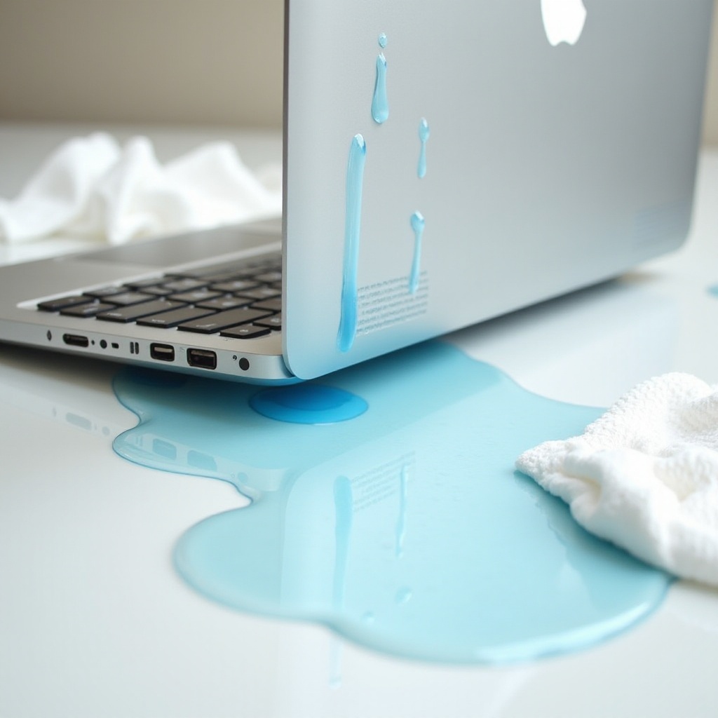 water damage macbook