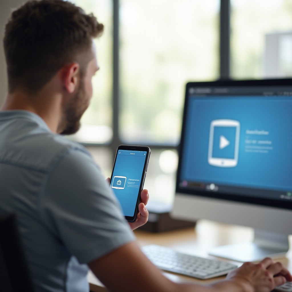 teamviewer how to have easy connect from phone to comp