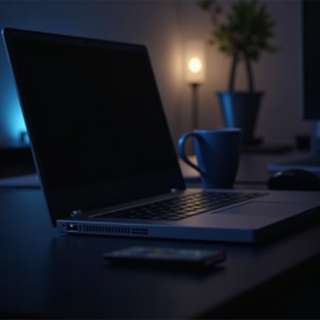 laptop lenovo nie ładuje się, brak światła