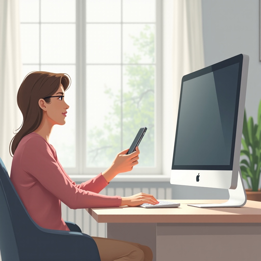 podłącz iPhone'a do monitora