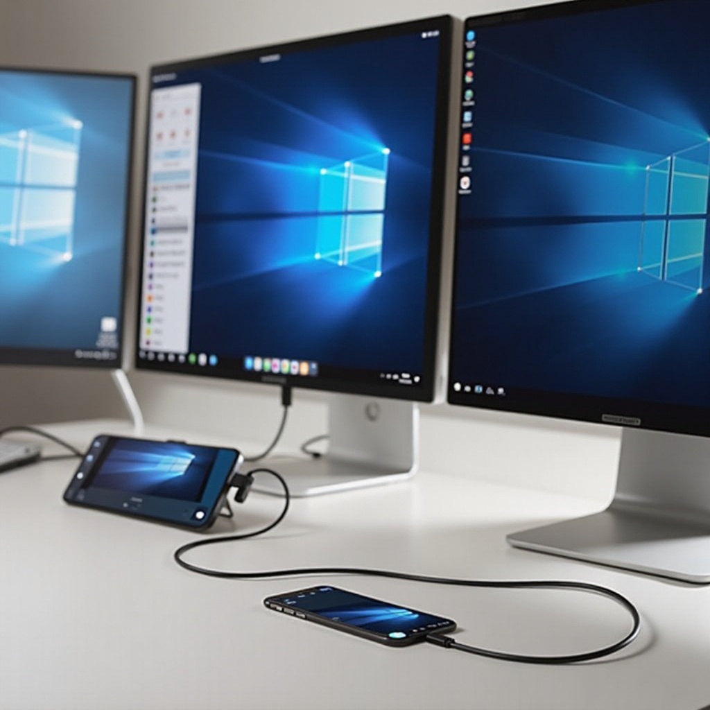 connect iphone to monitor