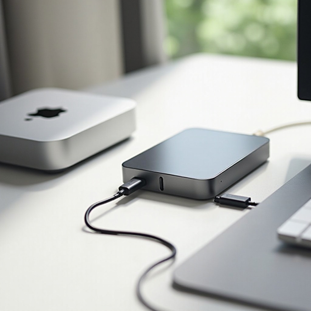 ฮาร์ดไดรฟ์ภายนอกที่ดีที่สุดสำหรับ Mac Mini