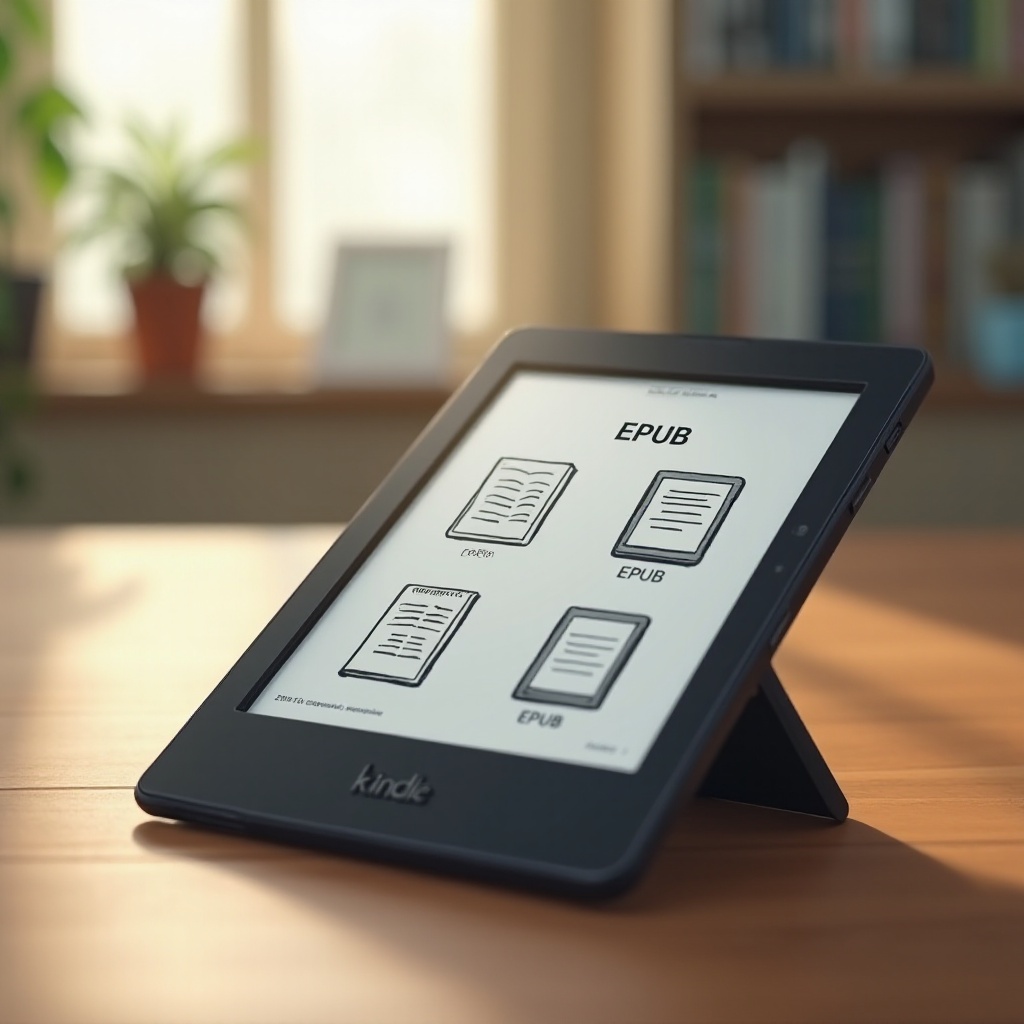 czy czytnik Kindle może odczytać epub