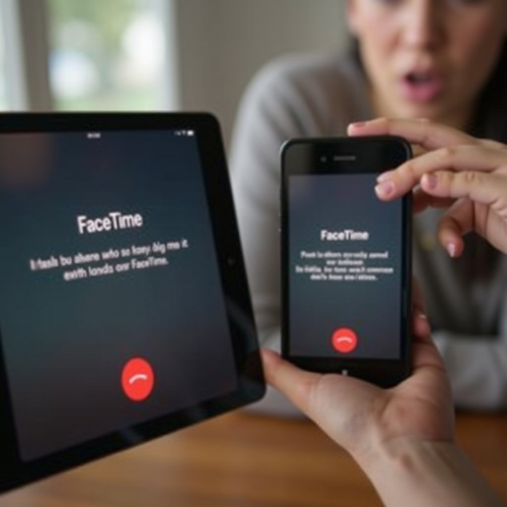 iPad에서는 FaceTime이 작동하지 않지만 iPhone에서는 작동합니다