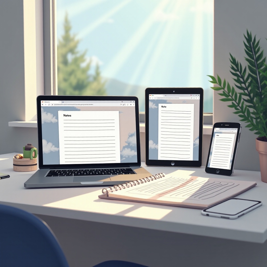 how do i access notes on icloud