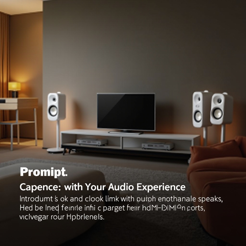 głośniki aktywne z HDMI ARC