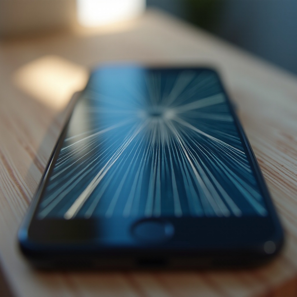 dlaczego mój telefon ma linie na ekranie