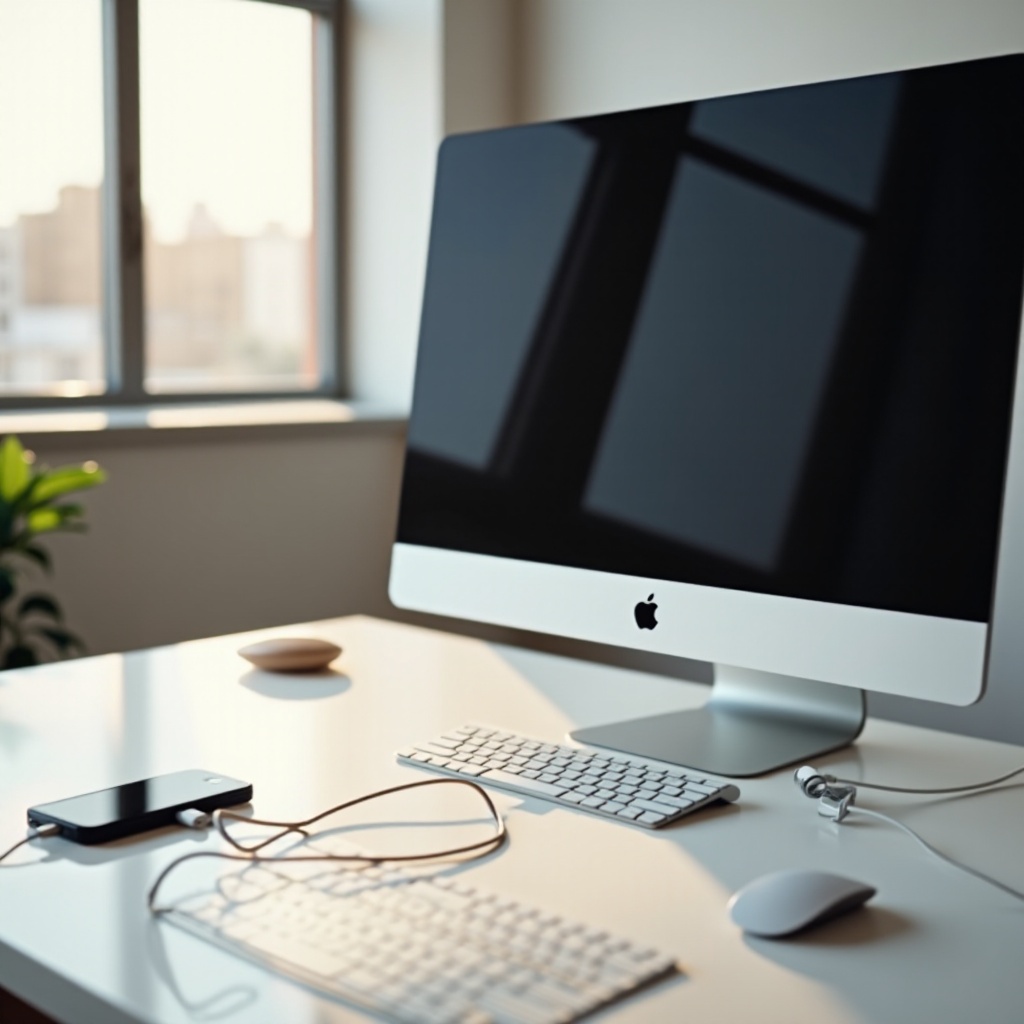 hubungkan iPhone ke monitor