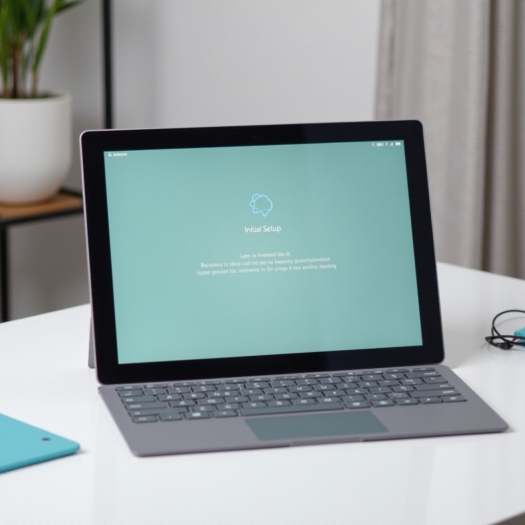 Surface 태블릿을 초기화하는 방법
