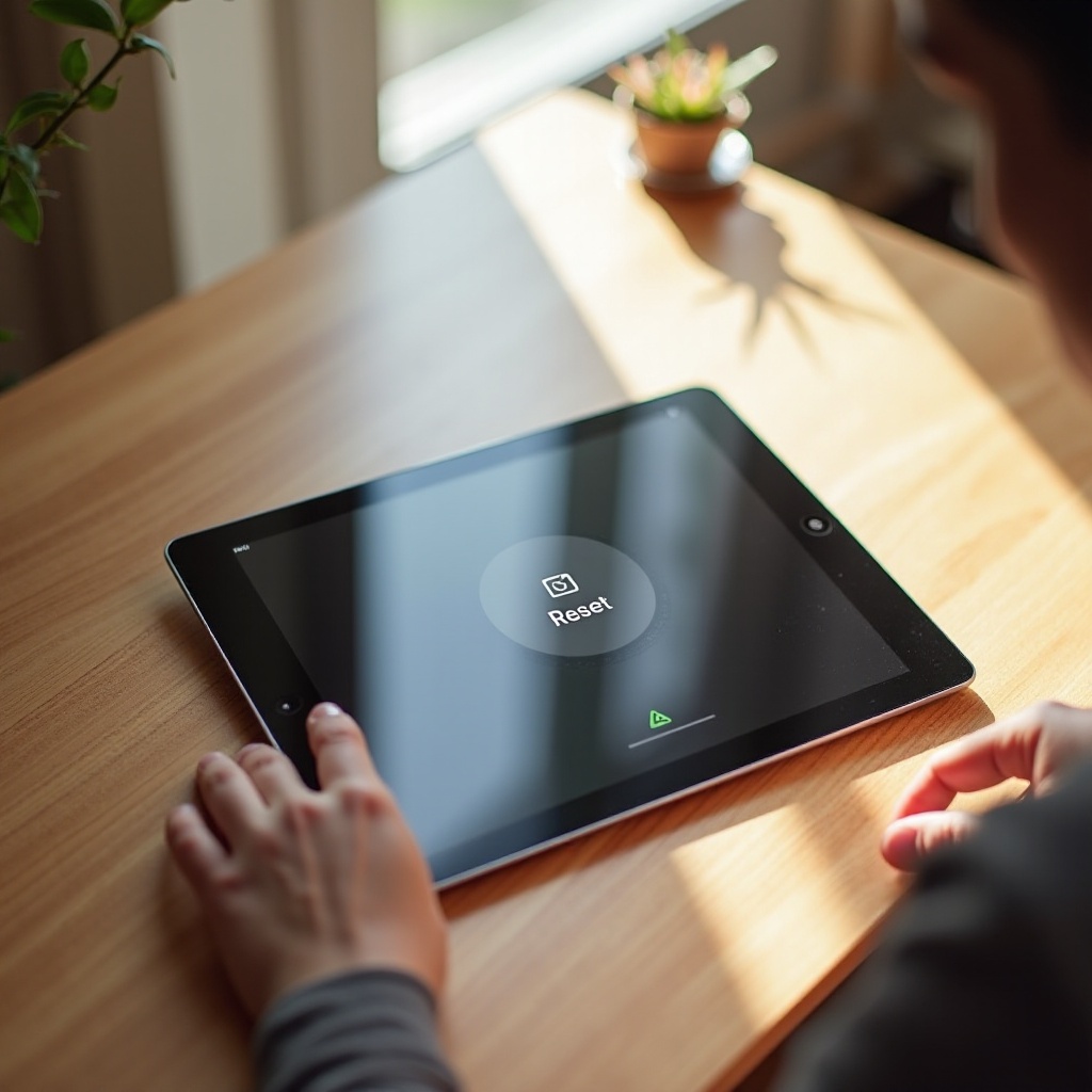 아이패드를 리셋하면 어떻게 되나요