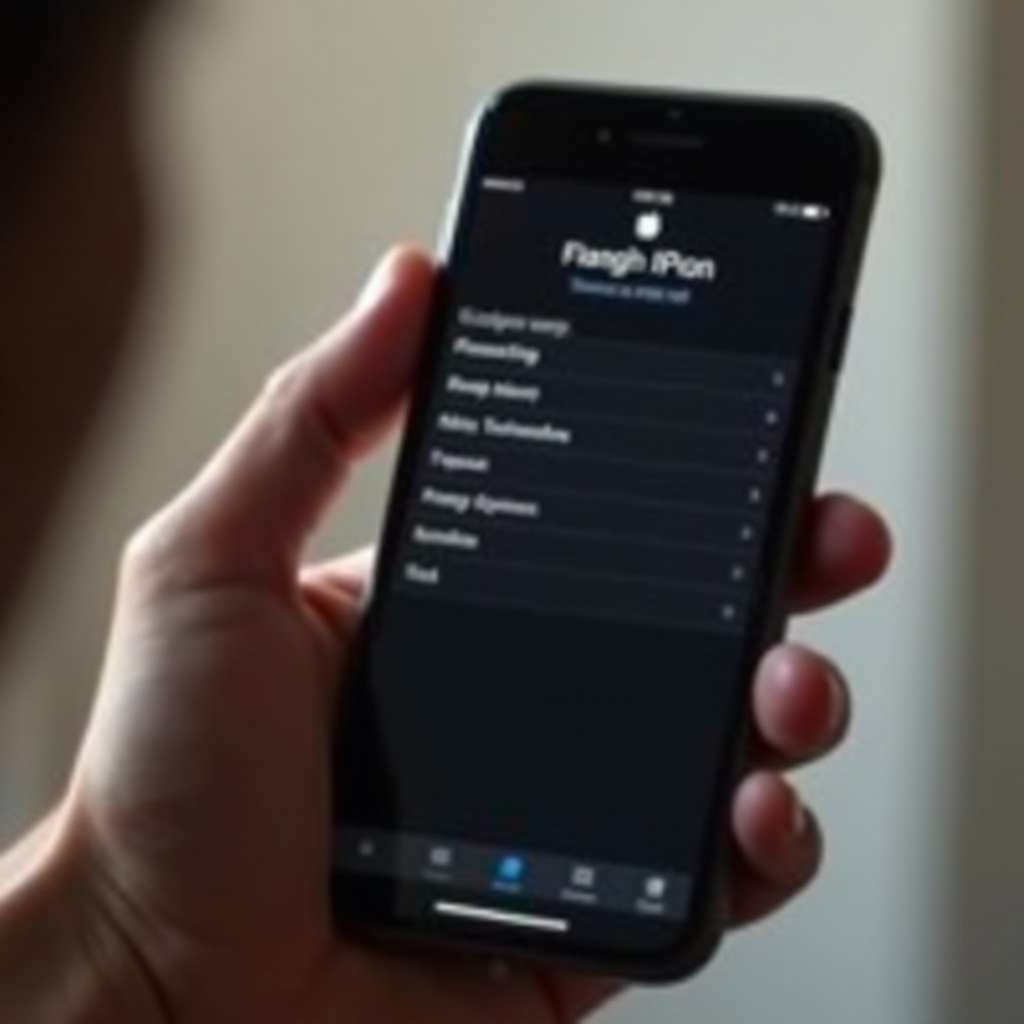 how to turn the light off on an iphone