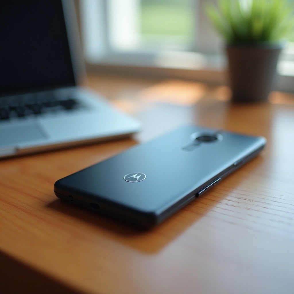 ponsel motorola dengan memori yang dapat diperluas