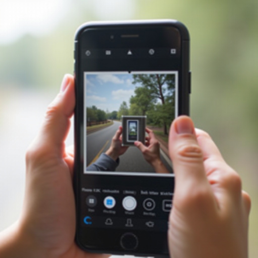 วิธีการพลิกรูปภาพบน iPhone
