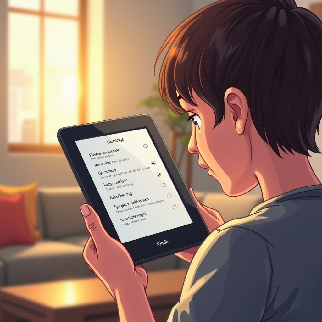 how to hard reset amazon kindle
