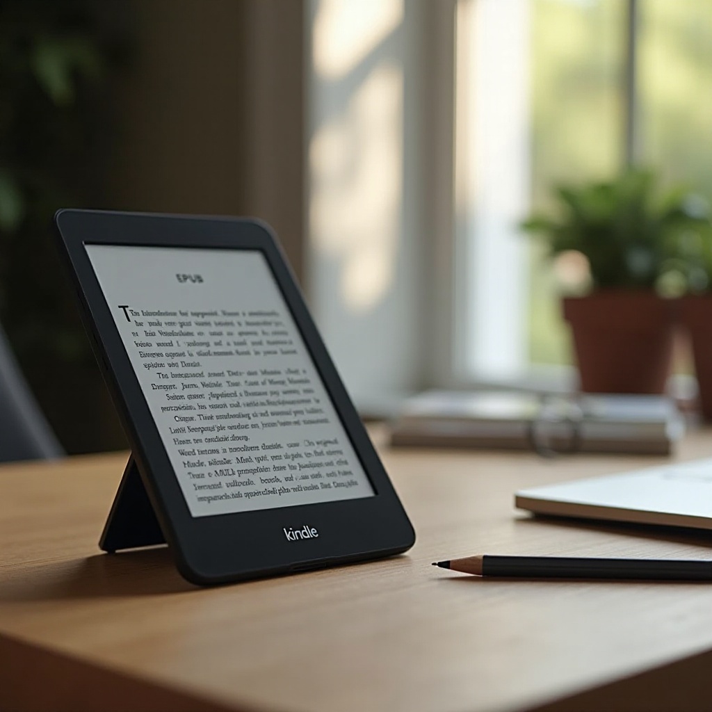 voiko Kindle-lukija lukea epub:ia