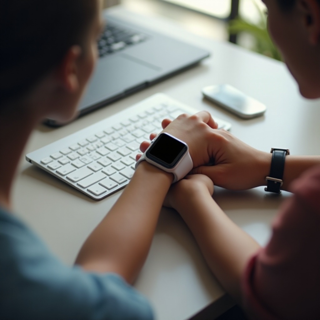 waarom is mijn Apple Watch-scherm zwart maar werkt het nog steeds