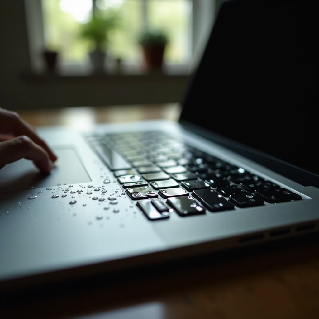 vesivahinko MacBookille