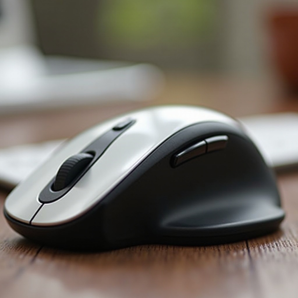 mouse with thumb rest
