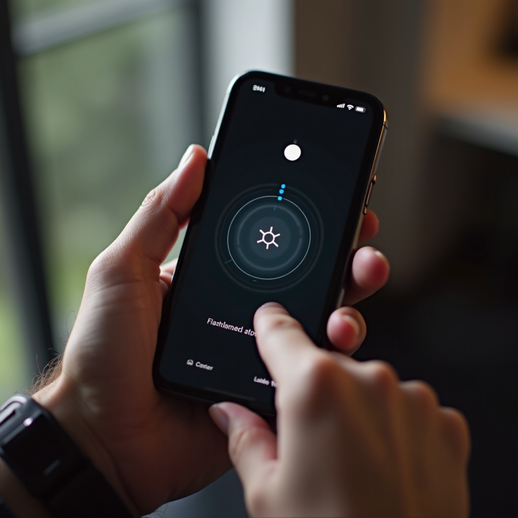 iPhoneのライトを消す方法