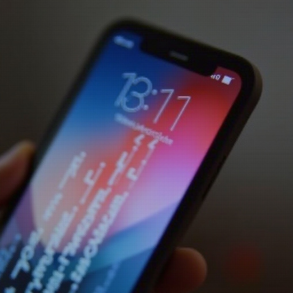 waarom heeft mijn telefoon lijnen op het scherm