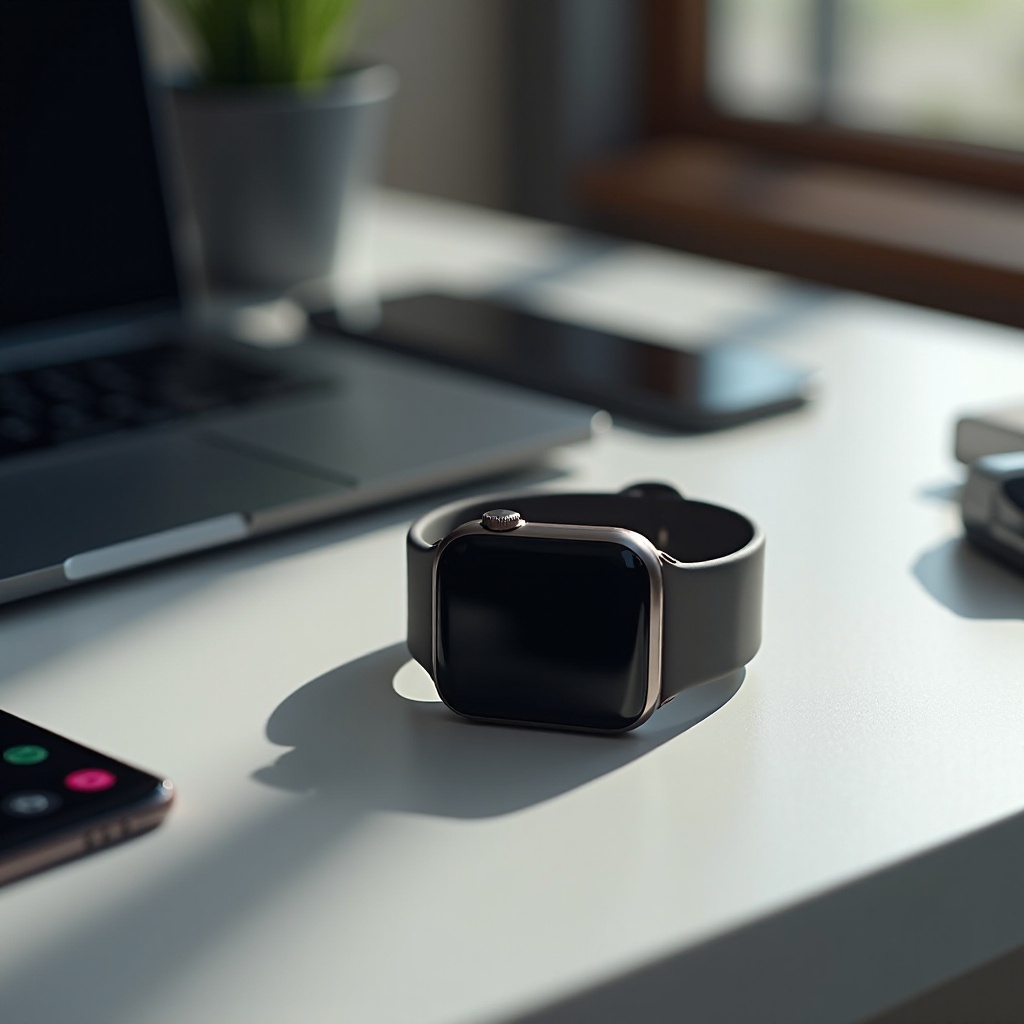 ทำไมหน้าจอ Apple Watch ของฉันเป็นสีดำแต่ยังใช้งานได้อยู่