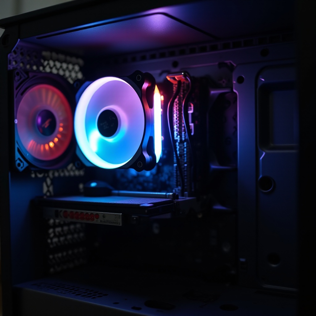 wentylator świeci, ale się nie kręci w komputerze