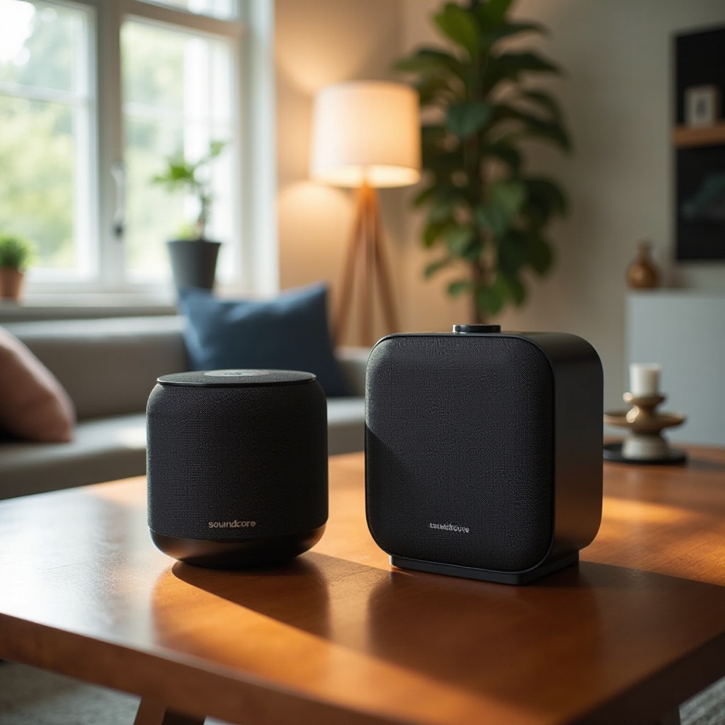 cara menghubungkan speaker soundcore bersama-sama