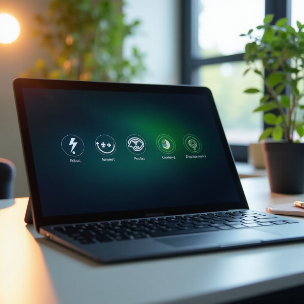 Symbole ładowania tabletu Acer