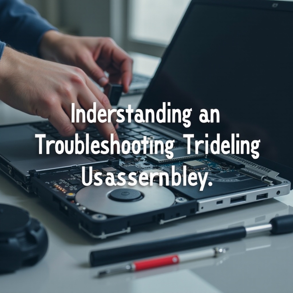 แล็ปท็อปแตกออก