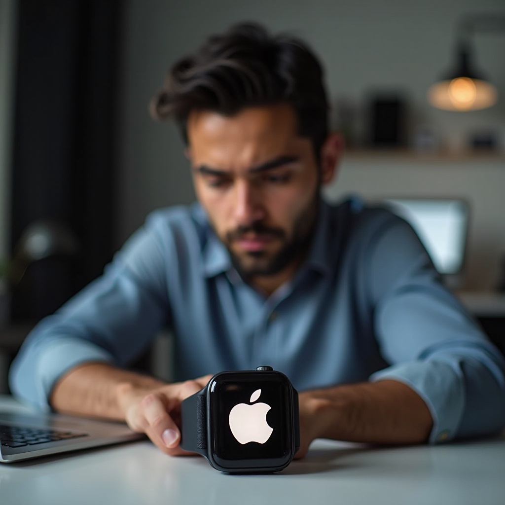 apple watch keeps restarting apple logo