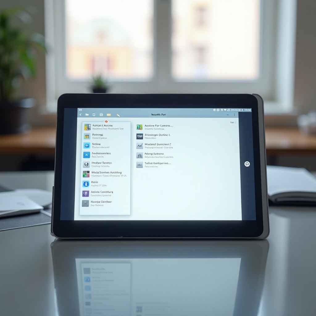 Active X -ohjaimet Samsung-tabletti
