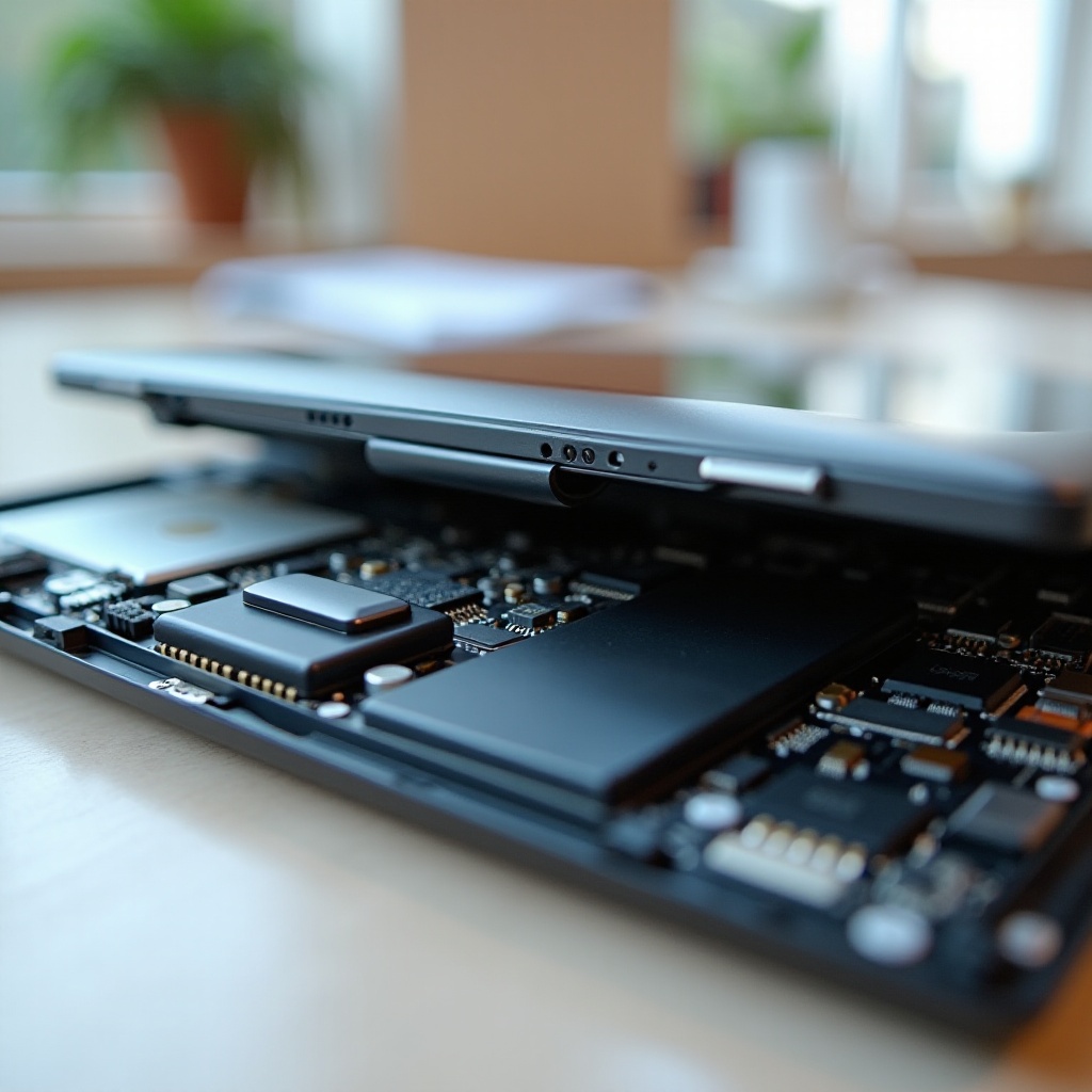 laptop splitting open