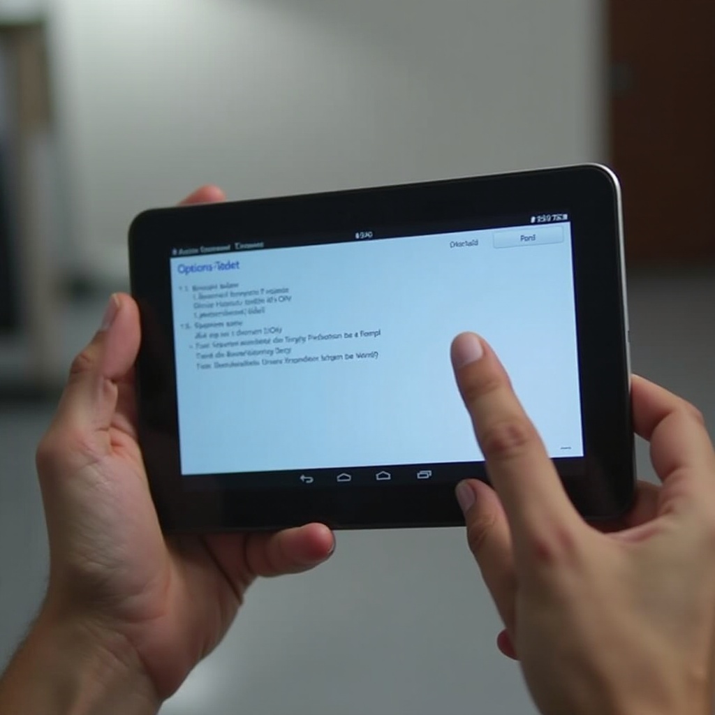 hoe een onn tablet naar fabrieksinstellingen terug te zetten