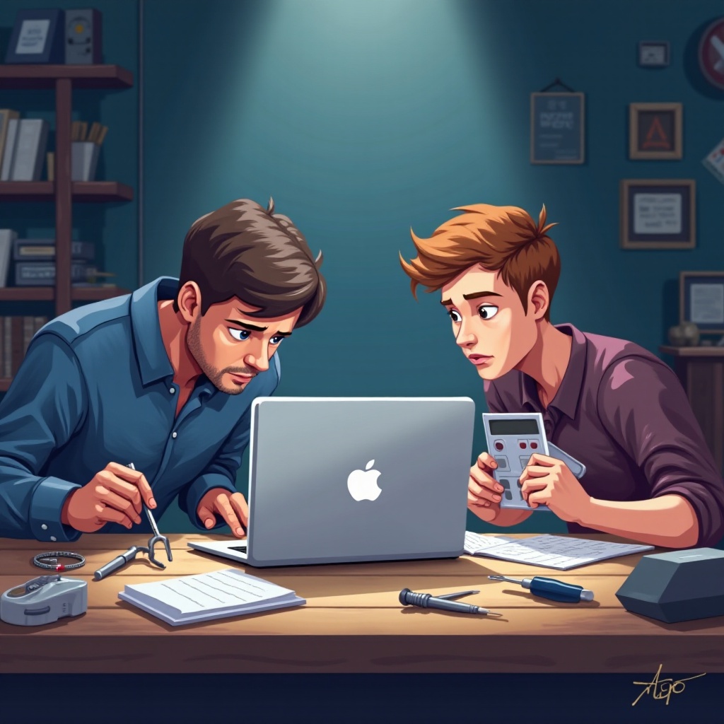waterschade MacBook