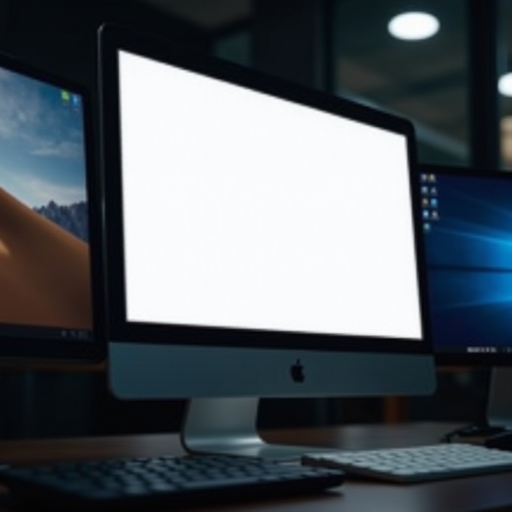 monitor menjadi buram ketika monitor ketiga dihubungkan